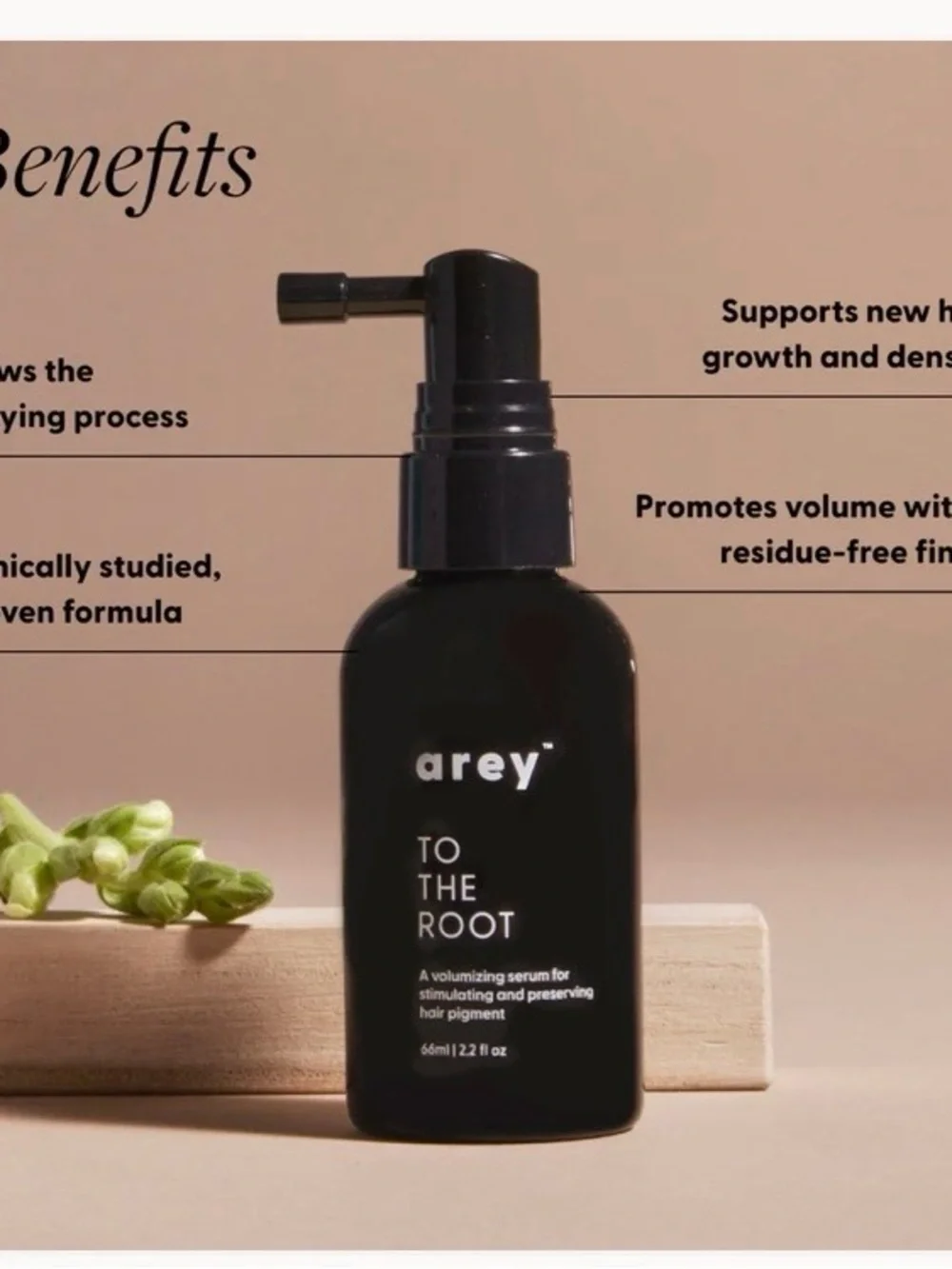 NIB To The Root® Scalp Serum — Anti-Grey & Density Serum 2.2 fl oz